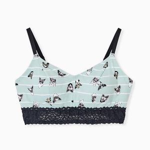 TORRID Mint Summer Pups Lightly Padded Bralette